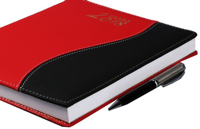 

COI B5 Planner/Organizer(DIARY, Red And Black)