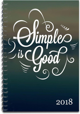 

Giftsmate A5 Diary(Quote, Multicolor)
