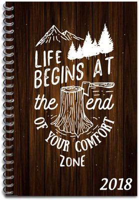 

Giftsmate A5 Diary(Quote, Multicolor)