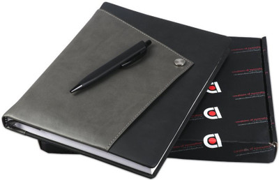 

COI B5 Planner/Organizer(DIARY, Black And Grey)