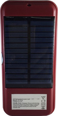 

Home Delight 21 LEDs Solar Rechageable Emergency Light with Power Bank Emergency Light(Red)