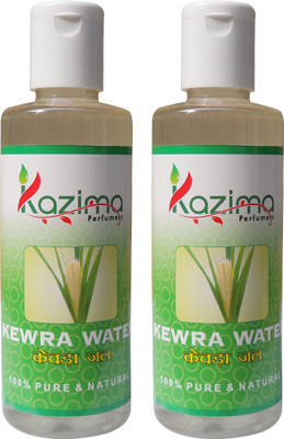 

KAZIMA Kewra Water (2 Pcs of 100ML) - Pure Natural & Undiluted(100 ml)