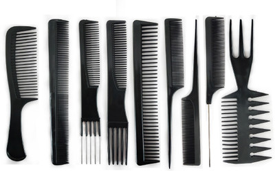 

Majik Professional Parlour & Salon Use Hair Comb Set For Men & Women