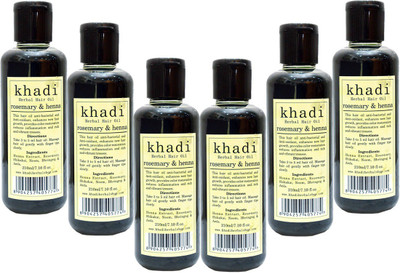 

Vagad's Khadi rosemerry & henna Hair Oil(210 ml)