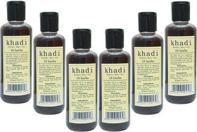 

Vagad's Khadi 18 herbs Hair Oil(210 ml)