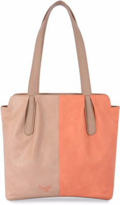 

Baggit Shoulder Bag(Orange, Beige), Beige;orange