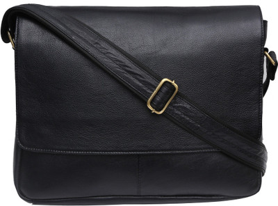 

Blu Whale Messenger Bag(Black)