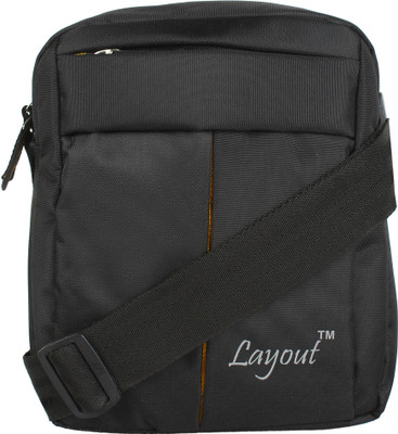 

Layout Messenger Bag(Black)