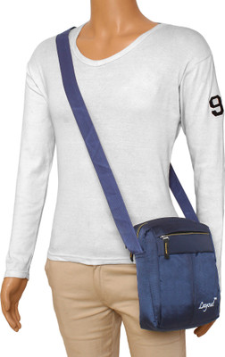 Layout Messenger Bag(Blue)