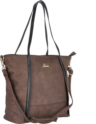 Lavie Tote(Brown, Black), Black;brown