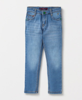 Tonyboy Slim Baby Boys Dark Blue Jeans