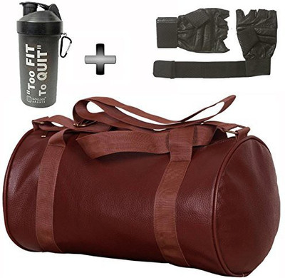 

5 O'Clock Sports Gym Bag , Gloves and Shaker Bottle Combo Pack For Men|Women A Must Have Gym Bag Combo Kit For Boy's Girl's Fitness . Gym & Fitness Kit