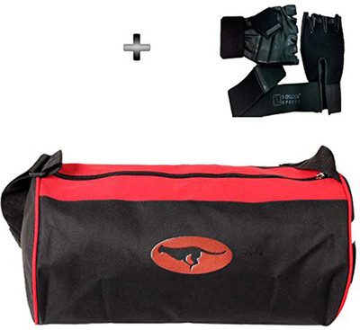5 O'Clock Sports Gym Bag and Gym Gloves Combo Pack For Men|Women A Must Have Gym Bag Combo Kit For Boy's Girl's Fitness . Gym & Fitness Kit