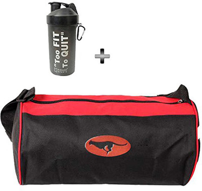 

5 O'Clock Sports Gym Bag and Shaker Bottle Combo Pack For Men|Women A Must Have Gym Bag Combo Kit For Boy's Girl's Fitness . Gym & Fitness Kit