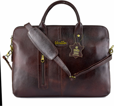 

Vestta 15.6 inch Laptop Tote Bag(Brown)