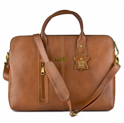 

Vestta 15.6 inch Laptop Tote Bag(Tan)