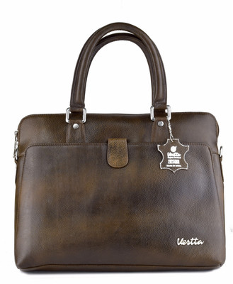 

Vestta 15.6 inch Laptop Tote Bag(Brown)