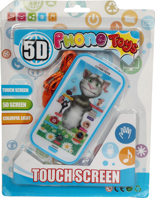 

Anvi ANG Talking Tom 5D ScreenTouch Screen for Kids(Multicolor)