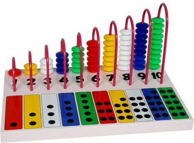 

Little Genius Counting Dot Abacus Multicolor(Multicolor)