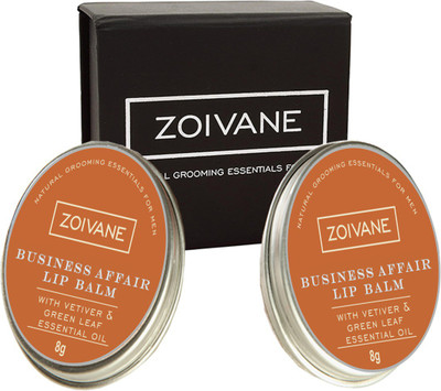 

Zoivane Men Zoivane business affair Lip Balm Natural(Pack of: 2, 16 g)