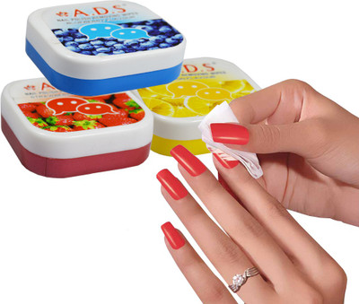 

ADS Lemon, Strawberry, Bluberry Polish Removing Wipes(32 g)
