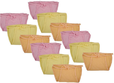 

yodream Reusable Washable Hosiery Plain Cloth Nadi Diaper/Langot/Nappy 24 pcs,Multi color(0-6 Months, Orange;pink;yellow