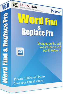 

Lantech Soft Word Find and Replace Software(3)