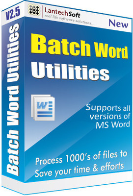 Lantech Soft Batch Word Utilities(3)