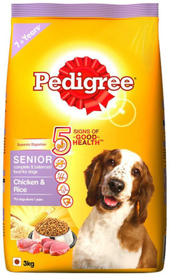 

Pedigree senior Chicken 3 kg Dry Dog Food