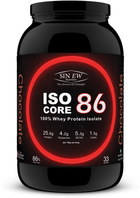 

Sinew Nutrition Isocore 86, Whey Protein Isolate Whey Protein(1 kg, Chocolate)