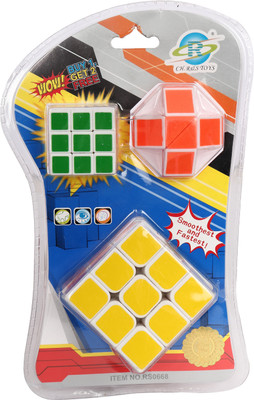 

Anvi ANJ 3 Pcs Cube Set (One Big, One Small & One Snake Puzzle)(3 Pieces)