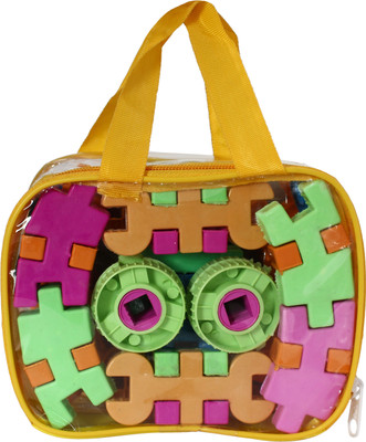 

Anvi ANG 32 PIECES BLOCK SET FOR KIDS (PACK OF 1) CONSTRUCT BLOCK(32 Pieces)