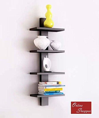 68% OFF on The New Look Wooden Wall Shelf(Number of Shelves - 4, Black) 68% OFF on The New Look Wooden Wall Shelf(Number of Shelves - 4, Black)