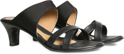 Bata Women Black Heels
