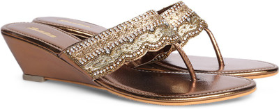 

Bata Women Brown Wedges
