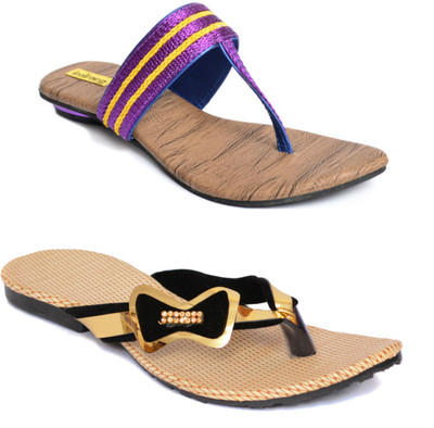 

Indirang Women Multicolor Flats