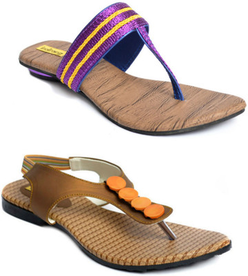 

Indirang Women Multicolor Flats