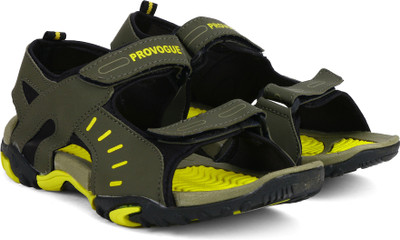 Provogue Men Olive Yellow Casual
