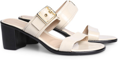 

Bata Women Beige Heels