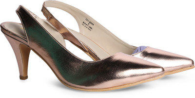 

Bata Women Beige Heels
