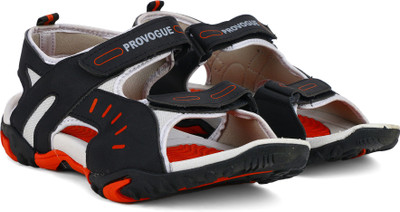 

Provogue Men Black Red Sports Sandals