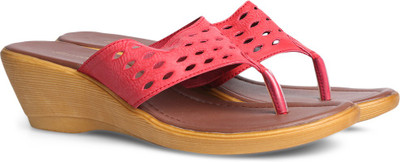 

Bata Women Pink Wedges