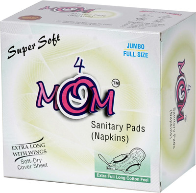 

4Mom XXL Ultra Premium Thin Sanitary Pad(Pack of 10)