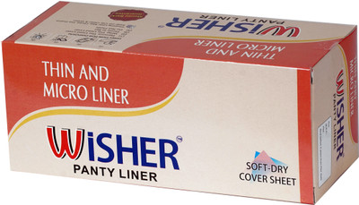 

Wisher Daily Soft Pantyliner(Pack of 60)