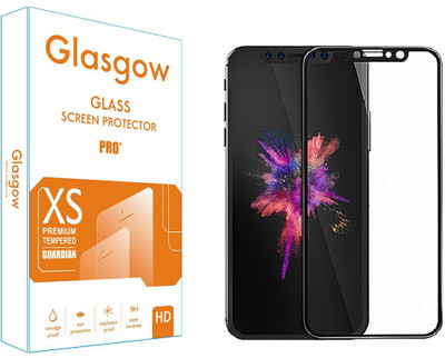 Glasgow Tempered Glass Guard for Apple iPhone X(Pack of 1)
