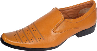 

RED CAN Men New Faux Leather Casual Casuals For Men(Tan