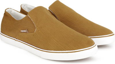 

Provogue Canvas Shoes For Men(Tan