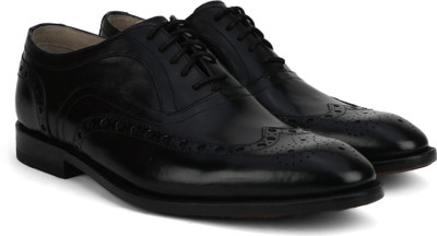 

Clarks Twinley Limit Black Leather Formal Lace Up For Men(Black