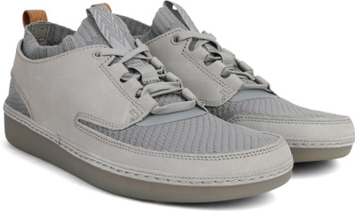 

Clarks Nature IV Grey Combi Sneakers For Men(Grey