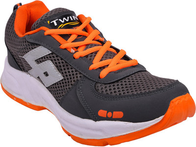 

TWIN Running Shoes For Men(Multicolor, Orange